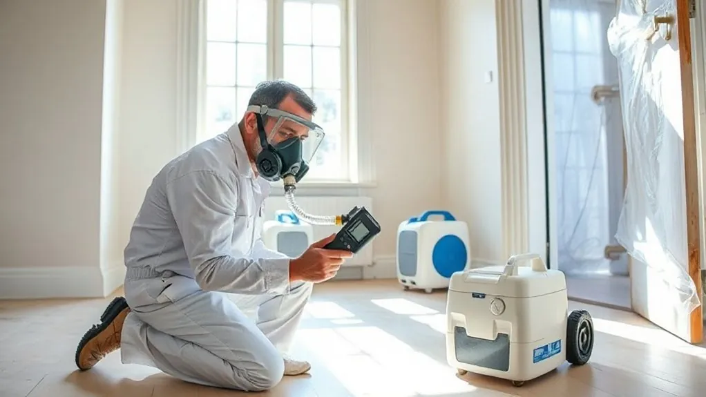 4-Stage Clearance Testing in Aldgate — HSE-licensed specialists